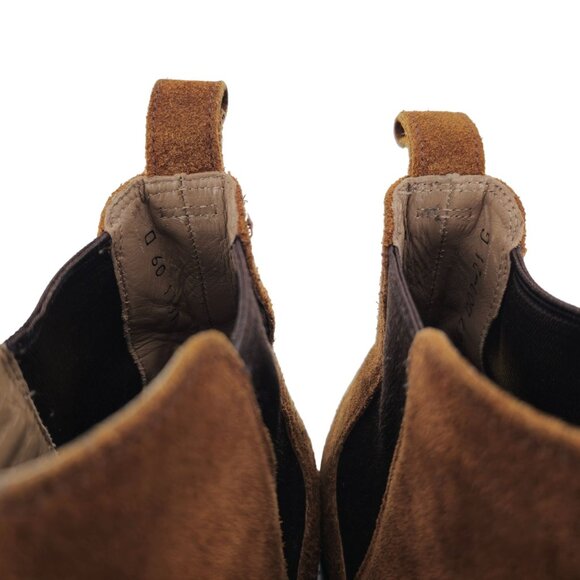 Tecovas The Chance Rust Brown Suede Urban Chelsea Boots Mens 9 Ankle Dress Shoes - Picture 14 of 15